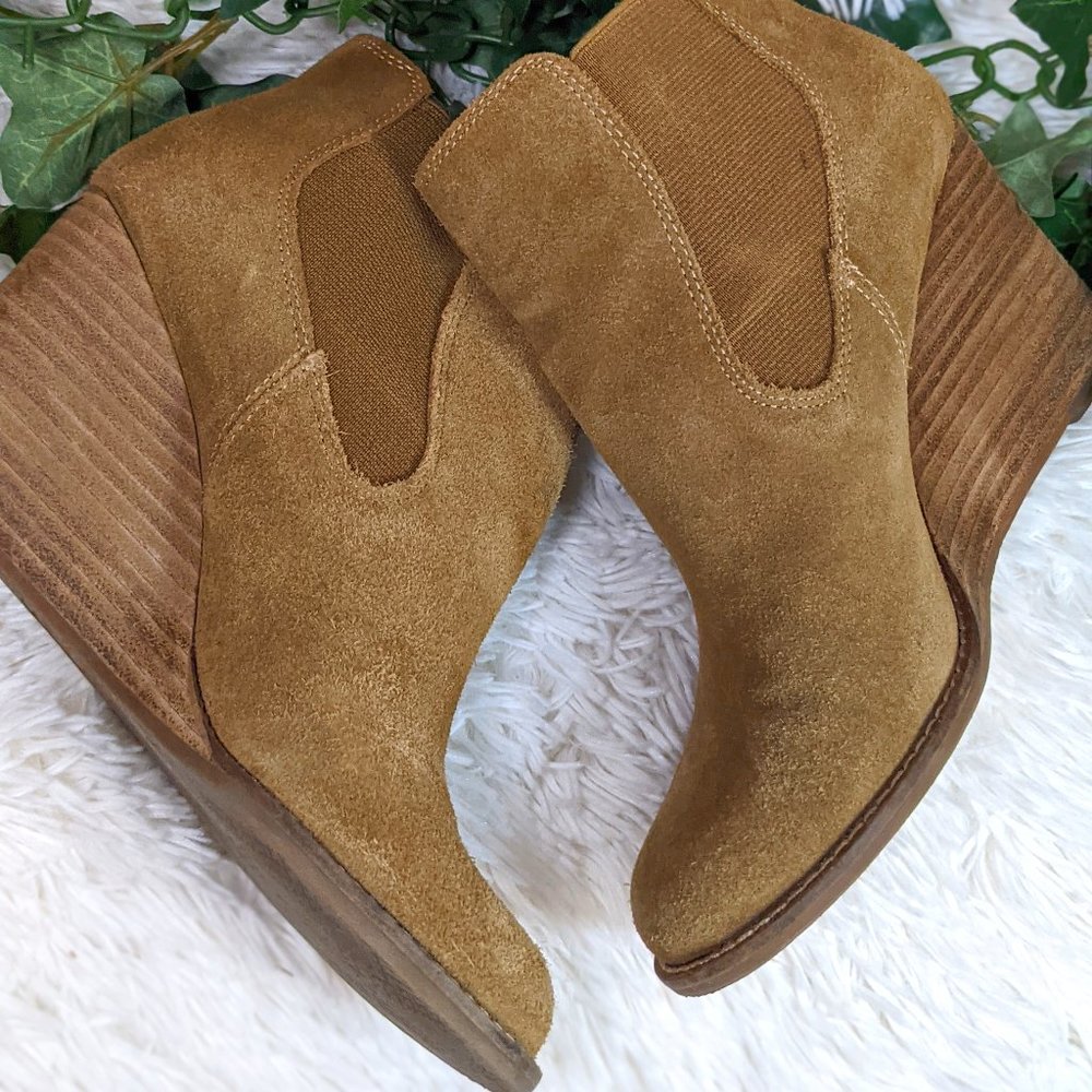 Lucky Brand Booties Wedge Yamka
